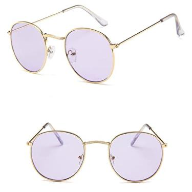 Imagem de Óculos de sol da moda Retro Oval Óculos de Sol Feminino/Homem Designer Vintage Pequeno Preto Vermelho Amarelo Óculos de Sol Óculos de Sol,C10,Liga