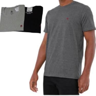 Imagem de Kit 3 Camisetas Básicas Masculino Polo Wear Gola Careca