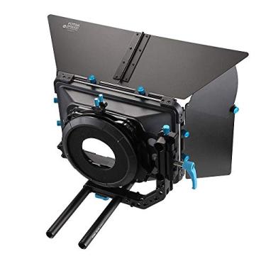 Imagem de Fotga DP3000 M3 4x4 Swing-Away Matte Box for 15mm Rail Follow Focus Rig DSLR Mirrorless Camera EOS R EOS-1D X 5D 5DS 6D 7D II III IV R50 R8 R10 Z6 Z7 Z8 D5 D850 Sony A7 A7R A7S II III IV A7 IV BMPCC 4