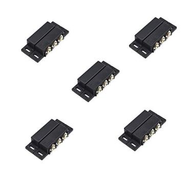 Imagem de SpzcdZa 5 conjuntos de interruptores magnéticos normalmente abertos fechados NC sem alarme de porta segurança de janela/interruptor de porta magnético/interruptor de contato magnético/interruptor de palheta para GPS, alarme ou outro dispositivo, DC 5V 12V 24V luz