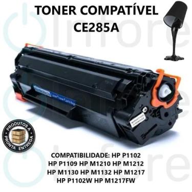 Imagem de Toner Compatível Para Impressora M1132 Ce285a Cb435a Cb436a Preto - Pr