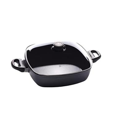 Imagem de Swiss Diamond HD Classic Nonstick Induction Square Casserole w/ Lid - 5 Qt. (11" x 11")
