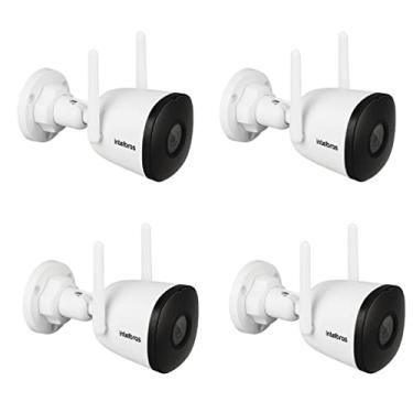 Imagem de 4 Câmeras de Segurança Intelbras IM5 SC Ambientes Externos Internos Wi-fi Mibo Mibo Prova d'água Proteção IP67