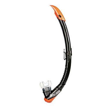 Imagem de SNORKEL AQUA LUNG MODELO ZEPHYR PRETO/LARANJA