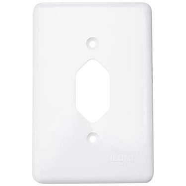 Imagem de ILUMI Placa de Tomada Fixa 2P+T Stylus (20400) Branco