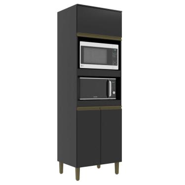 Imagem de Torre Quente 3 Portas 2 Nichos para Forno Cecília J Carvalho Preto