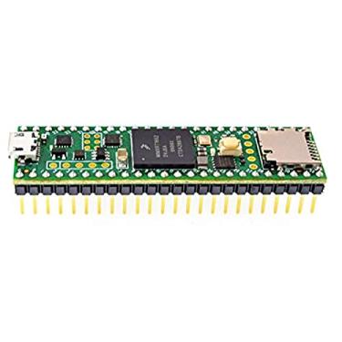 Imagem de PJRC Teensy 4.1 (com Pinos) - Microcontrolador - Placa de Desenvolvimento - ARM Cortex-M7 a 600 MHz - Memória Flash 4X Maior - Oferece Maior Capacidade de E/S - Inclui Ethernet, USB Host e Cartão SD