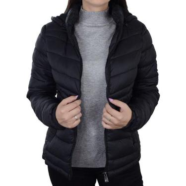 Imagem de Jaqueta Feminina Facinelli By Mooncity Peluciada Preta - 620228-Feminino