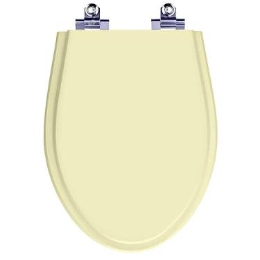 Imagem de Tampa de Vaso Sanitário com Amortecedor Absolute Bone (Bege Claro) para Bacia Ideal Standard