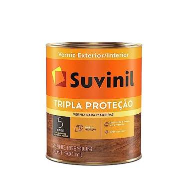 Imagem de Verniz Suvinil Triplo Filtro Solar Mogno Brilhante 900 Ml