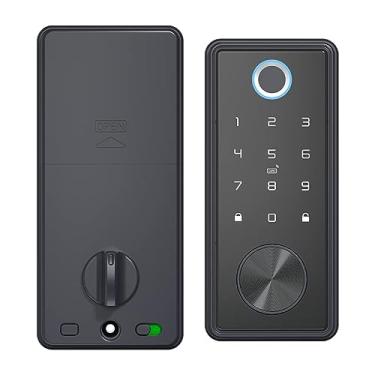 Imagem de Fechadura Digital Biométrica Beluni Nero Pivotante Bluetooth Smart TTLock 402
