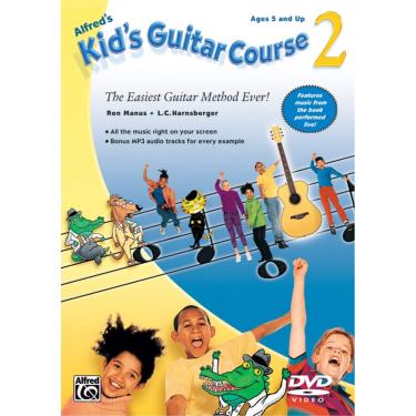 Imagem de Alfred's Kid's Guitar Course 2: The Easiest Guitar Method Ever!, DVD