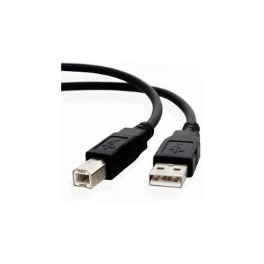 Imagem de Cabo USB A 2.0 para USB B MD9, para Impressora, 1.8 Metros - 5236