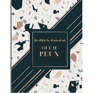 Imagem de OUI Je Peux, Cahier, 96 pages à Grand Carreaux: Cahier Scolaire A4, Carnet de Luxe: Chic Et Fantaisie, Pour Etudiants, Enseignants ou Autre