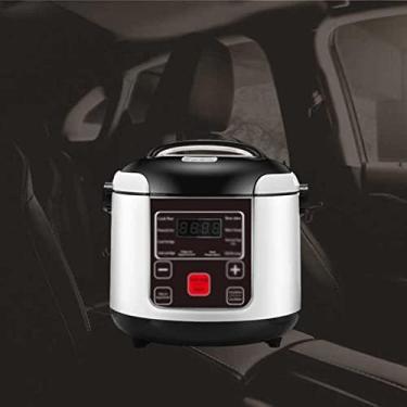 Imagem de Panela De Arroz Pequena 12V/24V, Panela De Arroz Portátil Para Viagem Em Carro, Função De Aquecimento E Manutenção Quente, Perfeita Para Carros, Viagem De Acampamento,12V,Sensational421