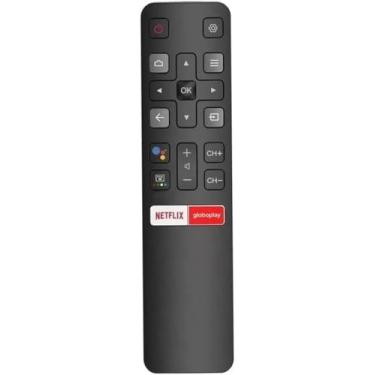Imagem de Controle Remoto Compatível Com Smart TV TCL ou SEMP Com Teclas Netflix Globoplay