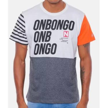 Imagem de Camiseta Onbongo Ports Grafite Mescla