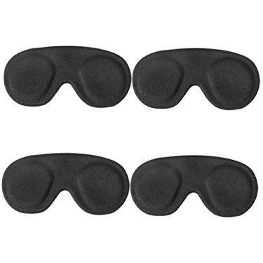 Imagem de SUPVOX 4 peças de óculos de proteção VR para fone de ouvido VR lente de pano antiarranhões protetor de fone de ouvido capa de lente de espuma esponja leve clareador de fone de ouvido