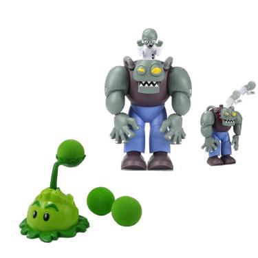 Imagem de Conjunto de bonecos de ação lqippoe Plants vs Zombies 2 Cabbage-pult Dr. Zomboss