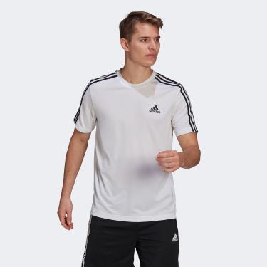 Imagem de Camiseta Adidas Designed to Move Sport 3 Listras Masculina-Masculino