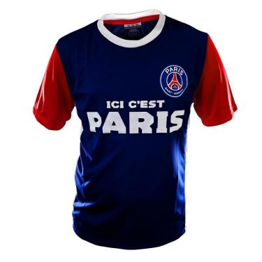 Imagem de Camiseta Paris Saint-Germain PSG Infantil Oficial Futebol-Unissex