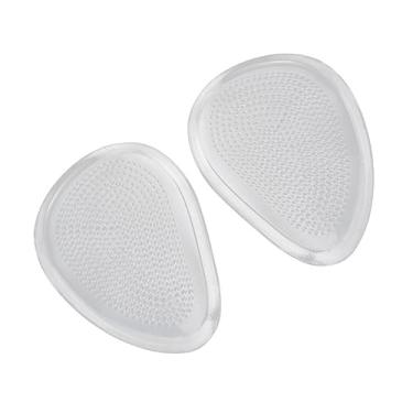 Imagem de 5 pares meia almofadas de sapato meia almofada de pé silicone meia palmilha almofada do antepé/855