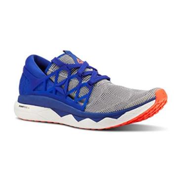 Imagem de Reebok Men's Floatride Run Flexweave Shoes (13, White/Blue Move/Red)