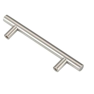 Imagem de Maçaneta de aço inoxidável para porta de cozinha, maçaneta de barra em t, maçaneta para móveis, armário, gaveta, 22 polegadas 352mm