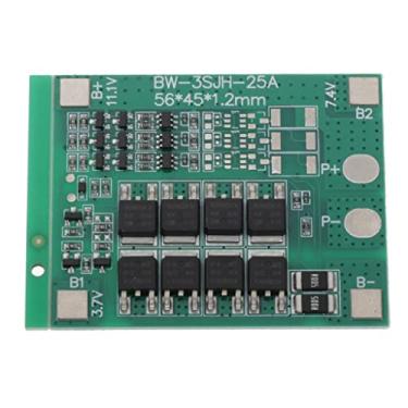 Imagem de Placa de íons 3S Lipo PCB 20A de descarga de sobrecarga de íons de curto-circuito sem função de equilíbrio - para modelos RC - Seguro para ESD