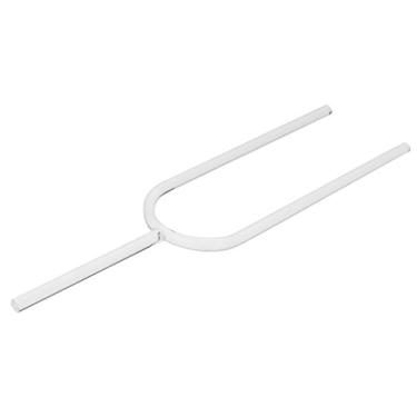 Imagem de Diapasão de cristal de quartzo transparente chave A-G de 10 mm - ferramenta de meditação com rica ressonância vibracional - para ioga e relaxamento