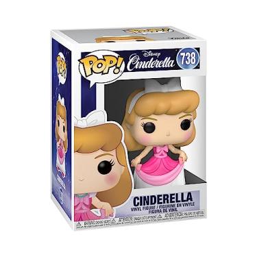 Imagem de POP! DISNEY: CINDERELLA - CINDERELLA COM VESTIDO ROSA #738 – FUNKO
