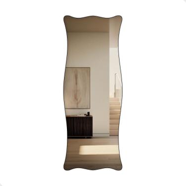 Imagem de Espelho Corpo Inteiro Moderno do Pinterest 70x170cm Paris Preto