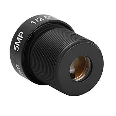 Imagem de Lente Cctv de Câmera de Segurança de Vigilância, ângulo Amplo de 90 Graus, 5mp, Alta Definição para Monitoramento de Condições Noturnas de Segurança