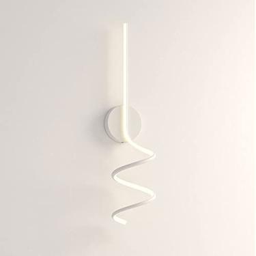 Imagem de Luminária de parede LED flexível com interruptor, porta de carregamento USB, arandela ajustável, luz de parede com carregador sem fio, luzes de parede de cabeceira para quarto, lâmpadas de d