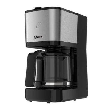 Imagem de Cafeteira Elétrica Oster Jarra Vidro 1,2 Litros 127V 750W, Preto, 110V