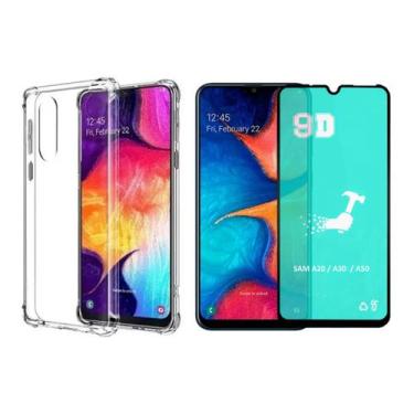 Imagem de Kit Capinha Antichoque + Nanogel 9D Para Samsung A30S / A50 - HRebros