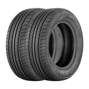 Imagem de Jogo 2 Pneus Speedmax Aro 16 HH301 205/55R16 91V, 5 anos Contra Defeit