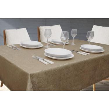 Imagem de Toalha de Mesa Jacquard 100x100 Admirare, Fendi