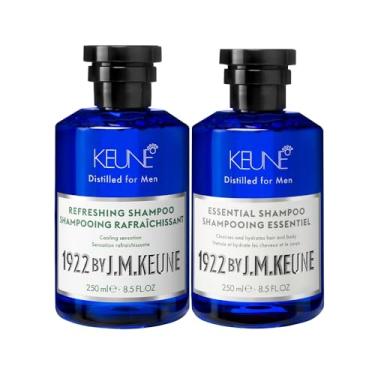 Imagem de Kit Keune 1922 By J.M. Refreshing Essential Shampoo Barba Corpo (2 produtos)