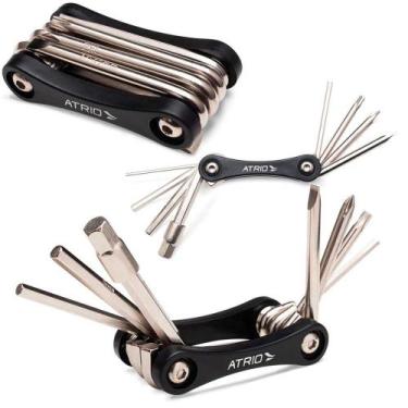 Imagem de Canivete Ferramentas Bike Bicicleta Compacto 9 Chaves Atrio