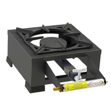 Imagem de Fogão Portátil 1 Boca Baixa Pressão Para Qualquer Lugar - A.R Variedad