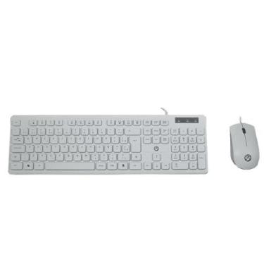 Imagem de Teclado E Mouse BrazilPC Com Fio Branco - BRAZIL PC