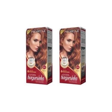 Imagem de Coloração Probelle Burguesinha 6.4 Louro Esc Acobreado-2Un