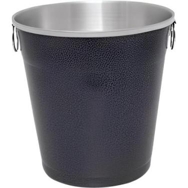 Imagem de Balde Para Gelo Bebidas Garrafas De Cerveja Champagne Longneck Capacid