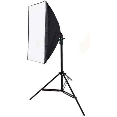 Imagem de Kit Softbox 60x60 Cm Com Tripé - Markotec
