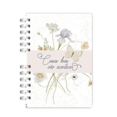 Imagem de Caderno Coisas Boas vão acontecer 15x21cm - Mel'art Papelaria Criativa