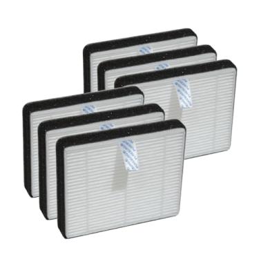Imagem de PUREBURG Filtro de substituição AP03 compatível com purificador de ar portátil Conair Air AP03, pacote com 6 unidades H13 True HEPA Air Clean Small Room