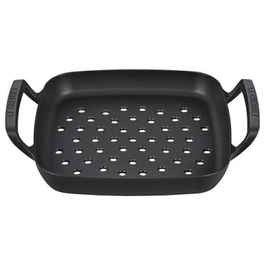 Imagem de Le Creuset Alpine Outdoor Collection Cesta quadrada de ferro fundido esmaltado, 30,5 cm