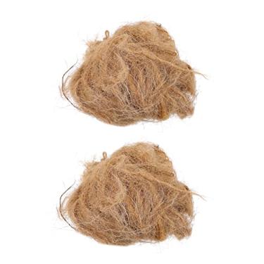 Imagem de 2 pacotes de kit de viagem de seda de juta para acampamento, isqueiro de sobrevivência, acessórios de acampamento, cabo de pavio, fósforo, incêndio, iniciante de incêndio, kit de corda de juta e sedas