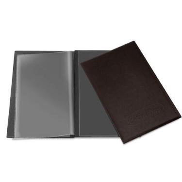 Imagem de Pasta Cardápio para Restaurantes A4 kit 5 unidades - Deo Plasticos